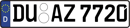 DU-AZ7720
