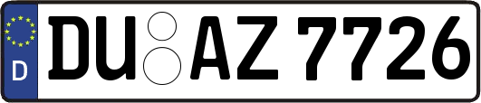 DU-AZ7726