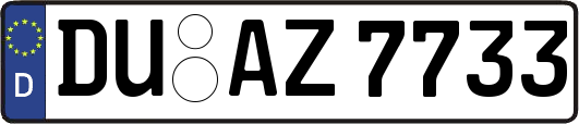 DU-AZ7733