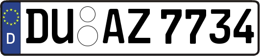 DU-AZ7734