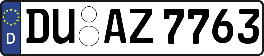 DU-AZ7763