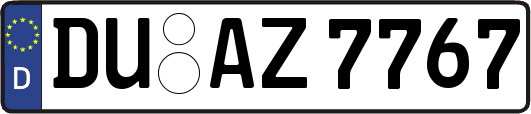 DU-AZ7767