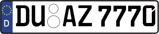 DU-AZ7770