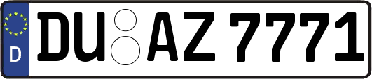 DU-AZ7771