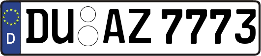 DU-AZ7773