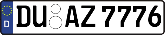 DU-AZ7776