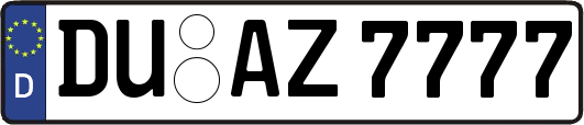 DU-AZ7777