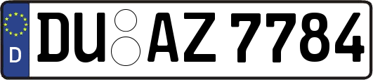 DU-AZ7784