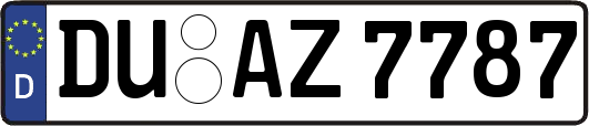 DU-AZ7787