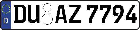 DU-AZ7794