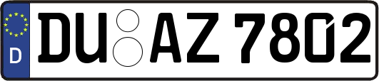 DU-AZ7802