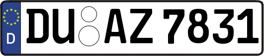 DU-AZ7831