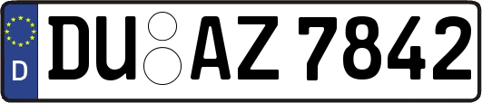 DU-AZ7842