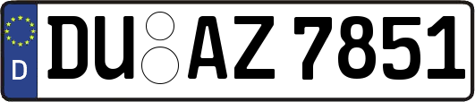 DU-AZ7851