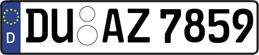 DU-AZ7859