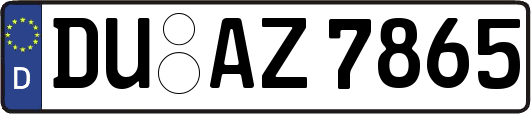 DU-AZ7865