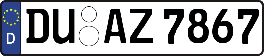DU-AZ7867
