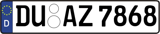 DU-AZ7868