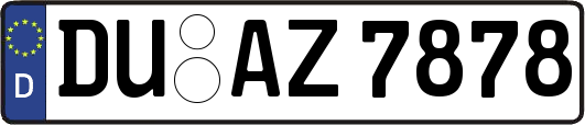 DU-AZ7878