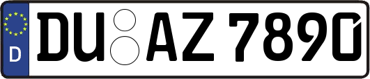 DU-AZ7890