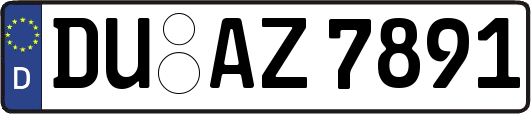 DU-AZ7891