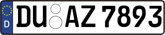 DU-AZ7893