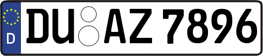 DU-AZ7896