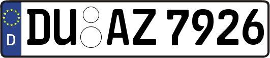 DU-AZ7926