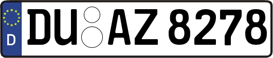 DU-AZ8278