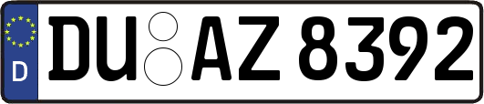DU-AZ8392