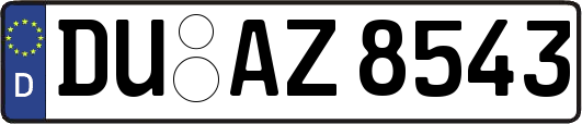 DU-AZ8543