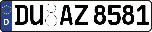 DU-AZ8581