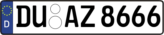 DU-AZ8666