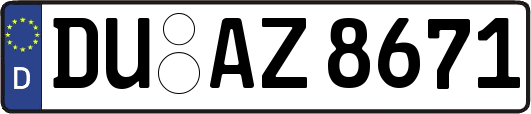 DU-AZ8671