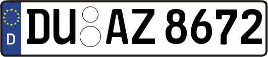 DU-AZ8672