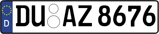 DU-AZ8676