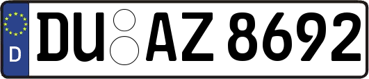 DU-AZ8692