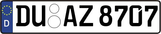 DU-AZ8707