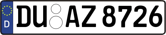 DU-AZ8726