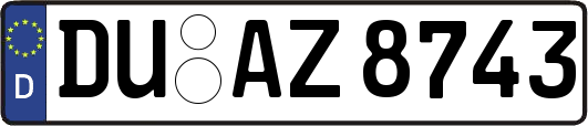 DU-AZ8743