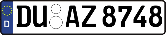DU-AZ8748