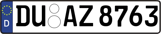 DU-AZ8763