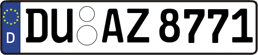 DU-AZ8771