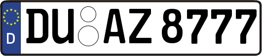 DU-AZ8777