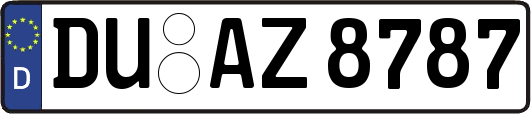 DU-AZ8787