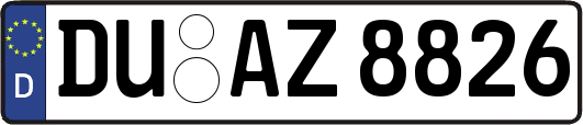 DU-AZ8826