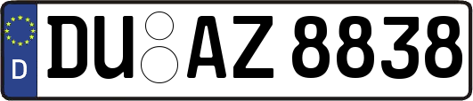 DU-AZ8838