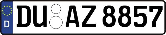 DU-AZ8857