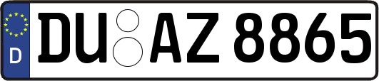 DU-AZ8865
