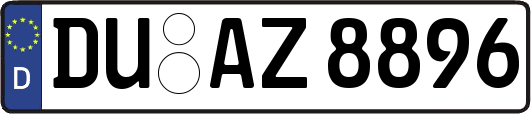 DU-AZ8896